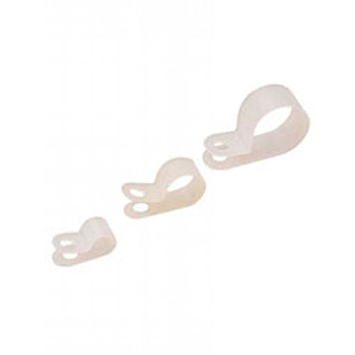 Sea-Dog 428069-2 Nylon Cable Clamps, 1/2 x 1-1/4 Inches, 25-Pack