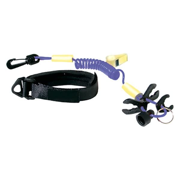 Seachoice 11723 Seacchoice Ultimate Lanyard Purple/Yellow