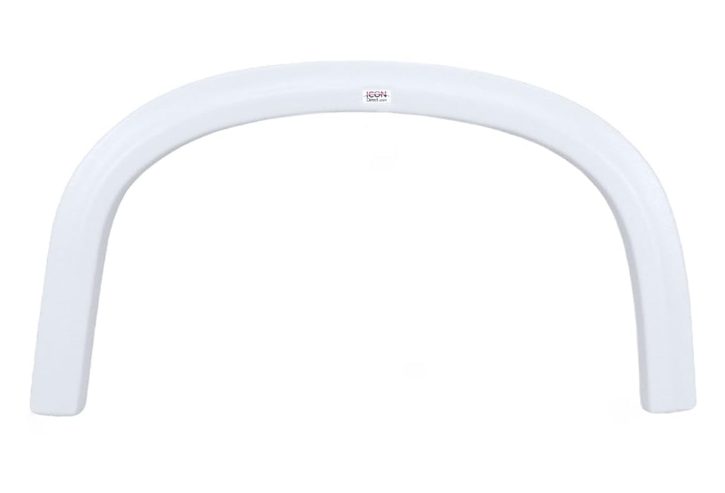 Icon 12038 Fender Skirt – Single Four Winds FS2038, Polar White