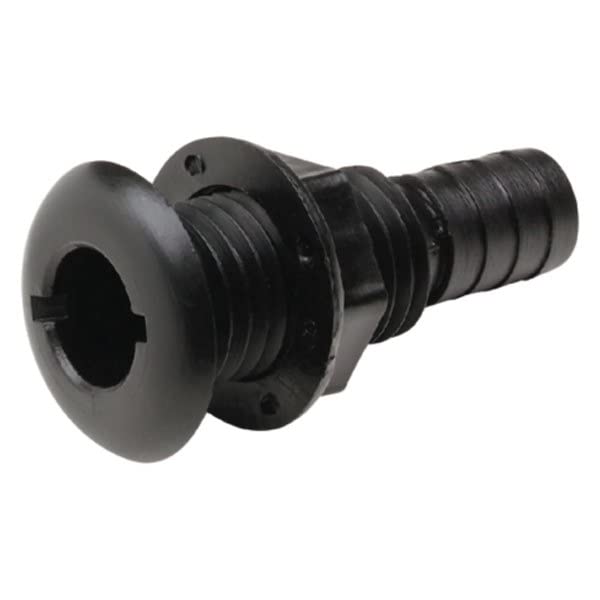 Seachoice 50-18171 Plastic Thru-Hull With Broad Flange