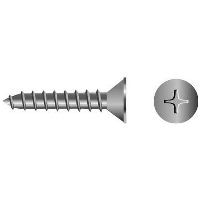 Seachoice 59529 Stainless Steel Phillips Machine Screw - Flat Head