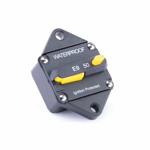 Sierra CB50550 Resettable Circuit Breaker, 50 Amps, Surface Mt.
