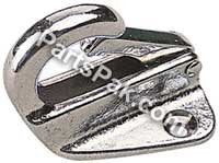 Sea Dog 672510-1 Fender Hook Chrome/Brass 5/16" line