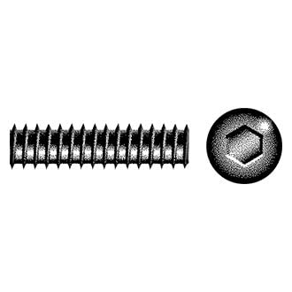 Seachoice SC1473 Socket Set Screw 1/4"-20 x 1/4"