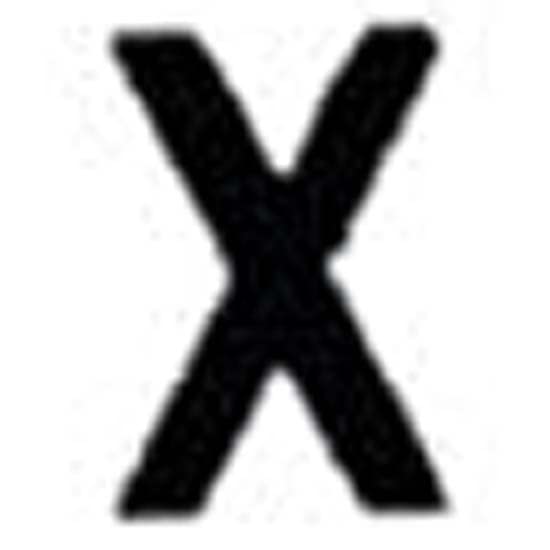 Seachoice 3" Gothic Letters Pack of 10