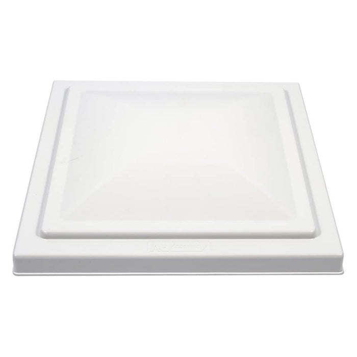 Camco 40161 Unbreakable Polycarbonate Elixer & Ventline Vent Lid 14" x 14", White
