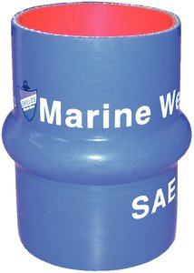 Shield 16-272-6000 Shields Marine Hose Silicone Single Hump Coupler