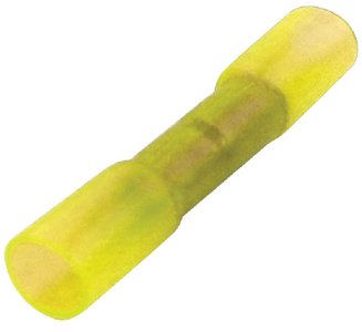 FulTyme RV 5020 FulTyme RV Crimp 'N Seal Butt Splice Heat Shrink, 12-10 Ga. Yellow, 3/Pk
