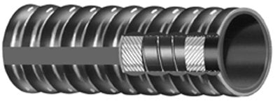Trident Marine 252-1784 Trident Flex Corrugated Hardwall Exhaust Hose, 1-7/8" x 12.5'