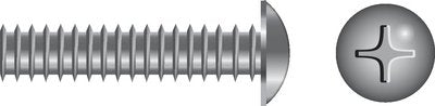Seachoice SC3037 Phillips Machine Screw Truss Head 8-32 x 3/4"