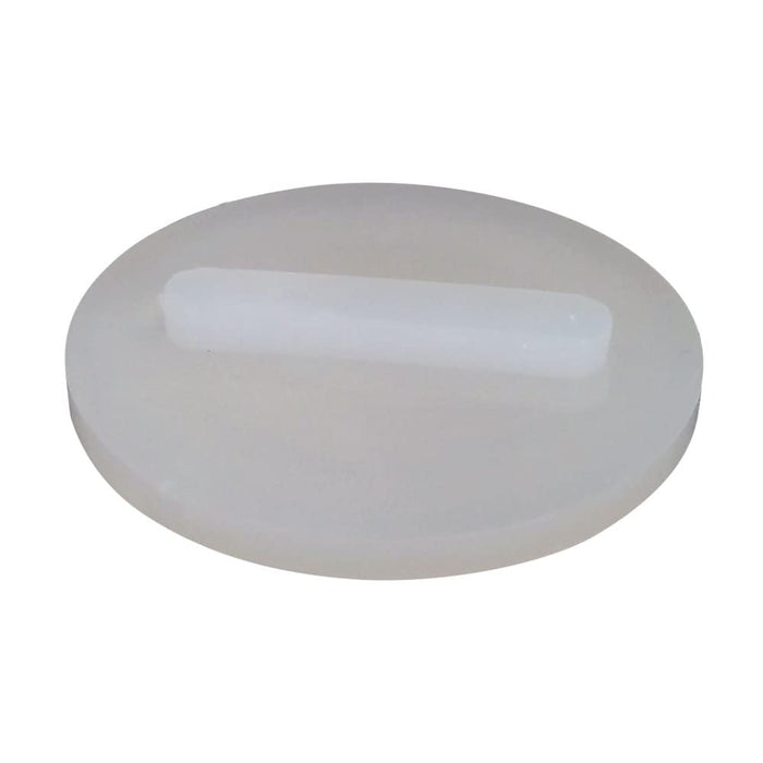 Icon 12480 Fresh Water Tank Pilot Spin Weld Patch, 1.9" OD, 1.4" White