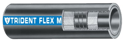 Trident Marine 250-4000-48 Trident Flex Hardwall Exhaust Hose, 4" x 4'