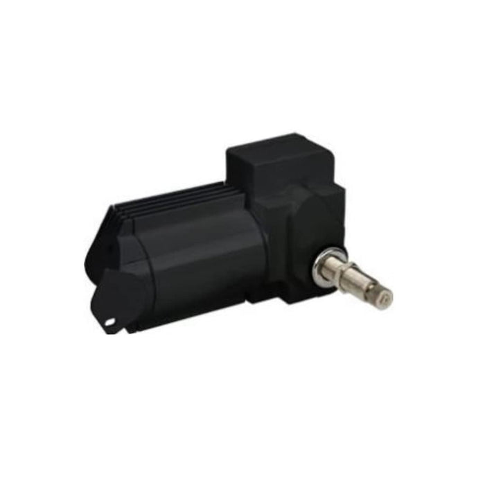 Sea Dog 412228B-3 Heavy Duty Wiper Motor, Powder Coated Aluminum/Stainless, 12V, Black Finish