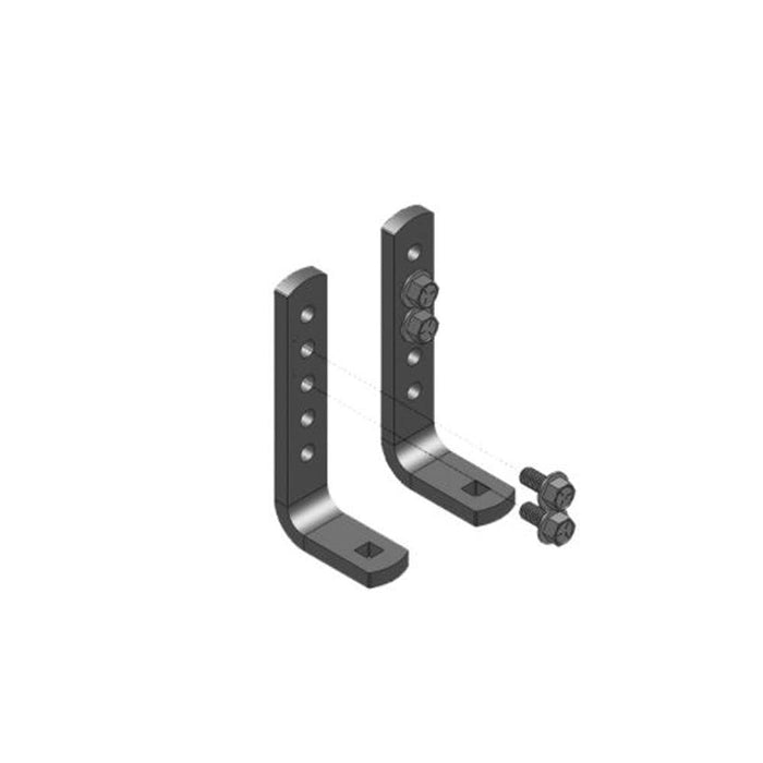 Blue Ox BXW4072 Trackpro L-Bracket Plates Kit