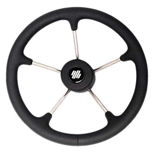 Uflex V70B Steering Wheel-Black Poly 5-Spoke