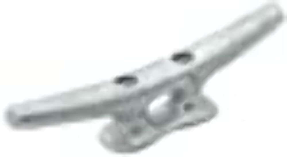 Attwood 12102-1 Cast Iron Galvanized Dock Cleat 8", Bulk