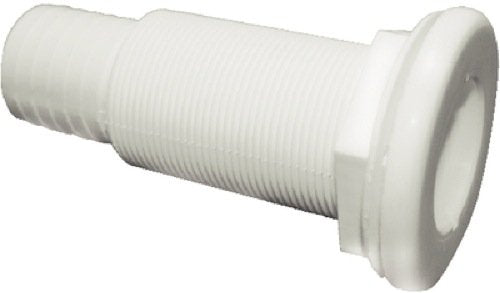 TH Marine TH-1502XL-B 1-1/2 X-Long Thru Hull-White