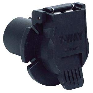 FulTyme RV 590-2017 7-Way Round USCar Style Twist-Lock Connector Car Side, Twist-Lock