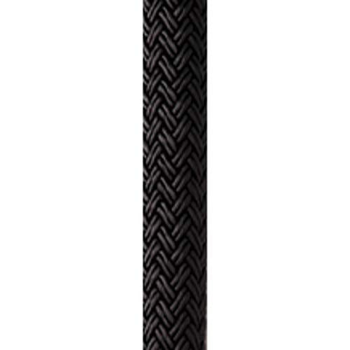 New England Ropes 50542400050 Double Braided Dockline, 3/4" x 50' Black