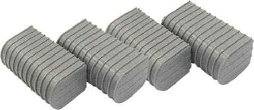 Caliber 23051 Bunk Wrap 2" x 4" End Cap Only, Gray, 4/pk