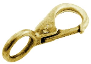 Sea Dog 139122-1 Sea-Dog Brass Fast Eye Snap-Size 2