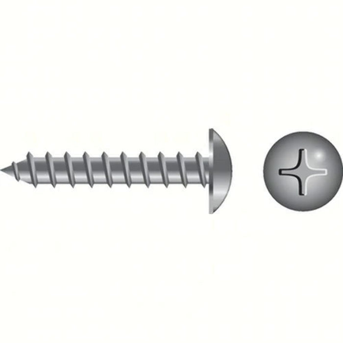 Seachoice SC0663 Phillips Tapping Screw Truss Head #10 x 1"