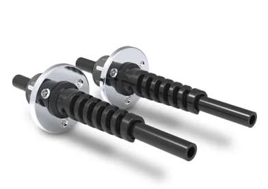 Dometic HO7100 Field Install Bulkhead Fitting Kit, Single Hose, Stainless, 1 pr.