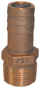 Groco PTH-4000 PTH Bronze Standard Flow Pipe-To-Hose Adapter With NPT Thread