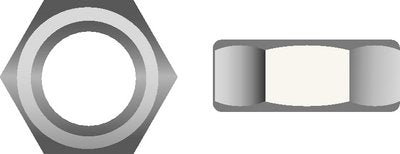 Seachoice SC31310 Hex Nut, 1/4-20