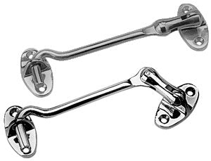 Sea Dog 222090-1 SeaDog Gooseneck Hook & Swivel, Chrome/Brass, 5-5/8"