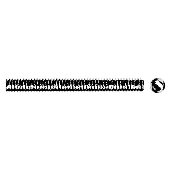 Seachoice SC2784 00674 1/2"-13 x 3' Threaded Rod Stainless