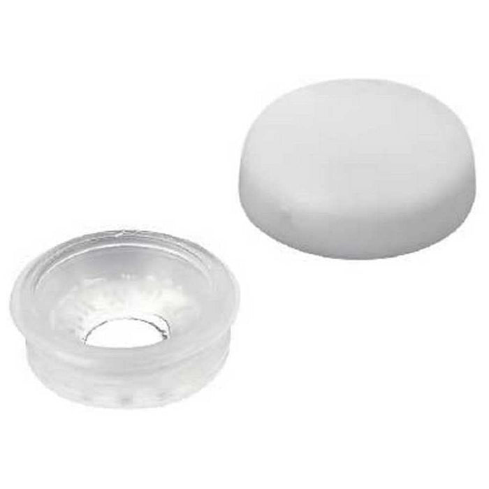Seachoice MP9708SC Screw Caps, AlumTone, Fits #10 & #12