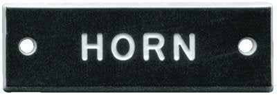 Bernard Engraving IP009 HornHorn Identi-Plate, 5 Pack