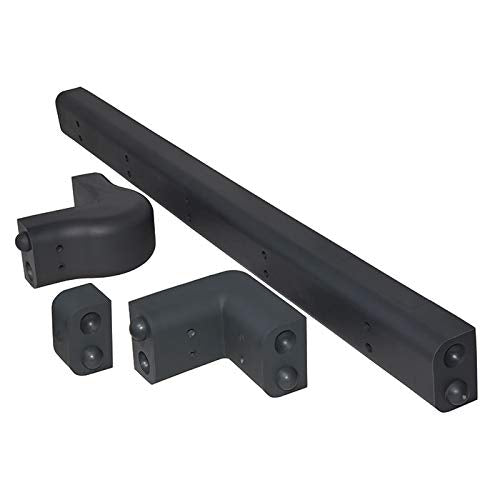 Dock Edge DE1157G Outside DocKorner HD, 8-3/8", Black
