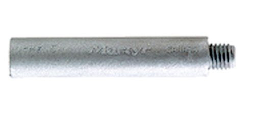 Martyr CMEZ1F Engine Cooling System Replacement Zinc Anode (Brass Plug Not, Included), 1/2" x 1-1/4"