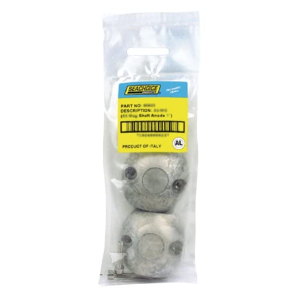 Seachoice 95637 Streamlined Shaft Anode w/Allen Screw, Aluminum, Model X9, Size 2"