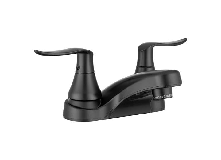 Dura Faucet DF-PL700LH-MB Elegant Lavatory Faucet, Matte Black
