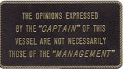 Bernard Engraving FP-17 FUN PLAQUE THE OPINIONS EXPRESS