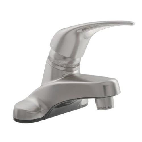 Dura Faucet DF-PL100-SN Single Lever Lavatory Faucet, Satin Nickel