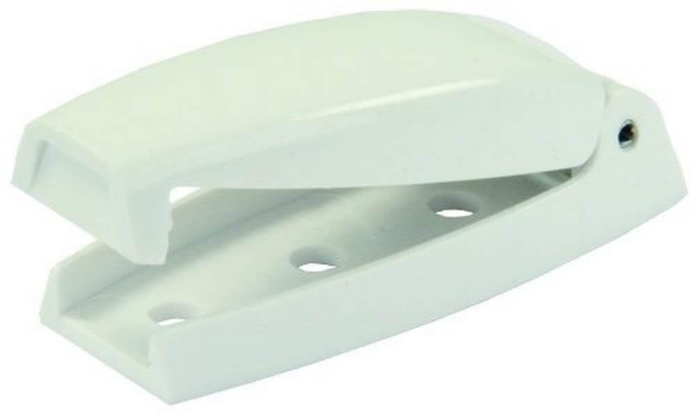 JR Products 10234 Baggage Door Catch, Polar White, 2/pk