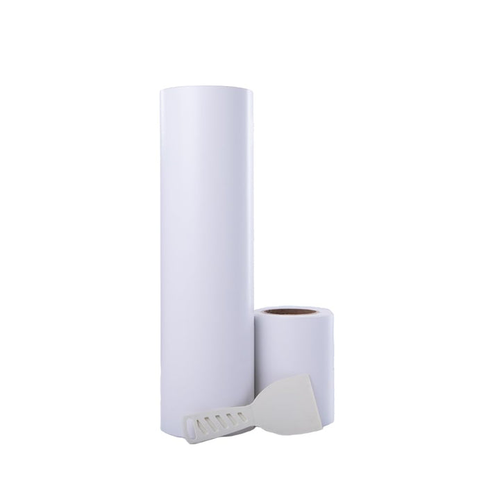 Genesis 493831 Revive Cabinet Covering, 18" x 75', Designer White, Smooth