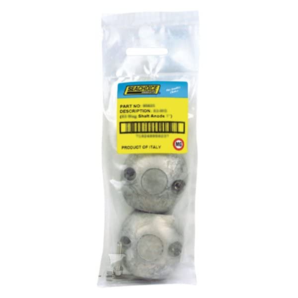 Seachoice 95629 Streamlined Shaft Anode w/Allen Screw, Magnesium, Model X6, Size 1-3/8"