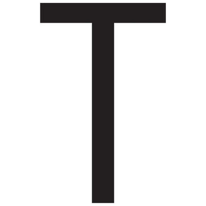 Seachoice 3" Gothic Letters Pack of 10