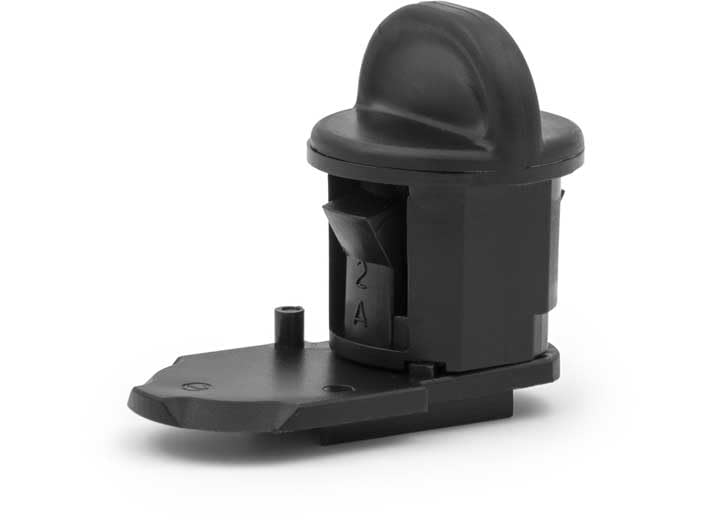 B&B Molders 94157 Plastic Thumb Lock, 5/8" Black