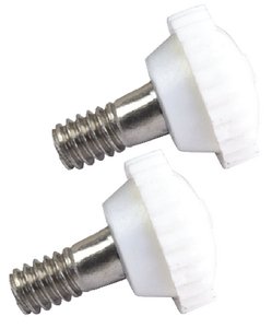 Sea Dog 273309-1 Nylon Head Screw-1/4" -20 X 1/2", White Pr