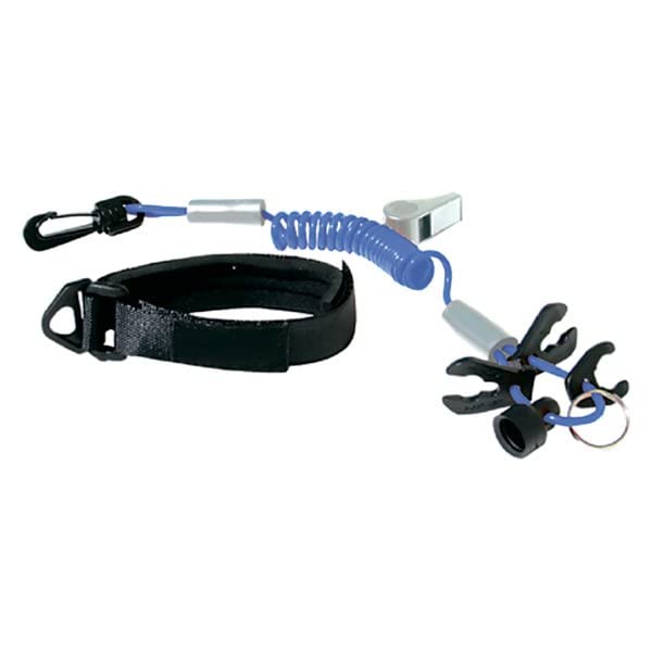 Seachoice 11724 Seacchoice Ultimate Lanyard Blue/Silver