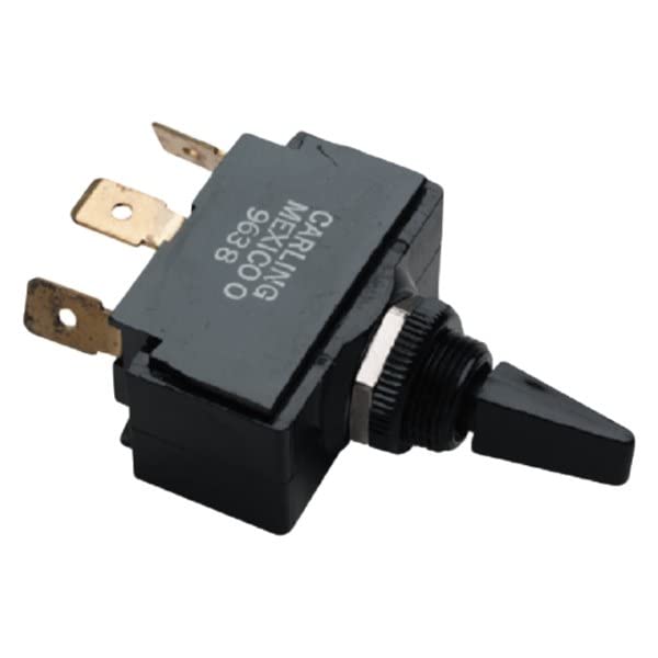 Seachoice 19371 Bilge Pump Toggle Switch (On-Off-Momentary On)