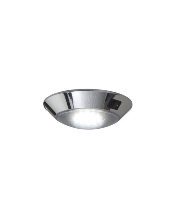 Sea Dog 401725-1 SeaDog Plastic LED 12V Dome Light w/ On / Off Switch, #8 Fastener