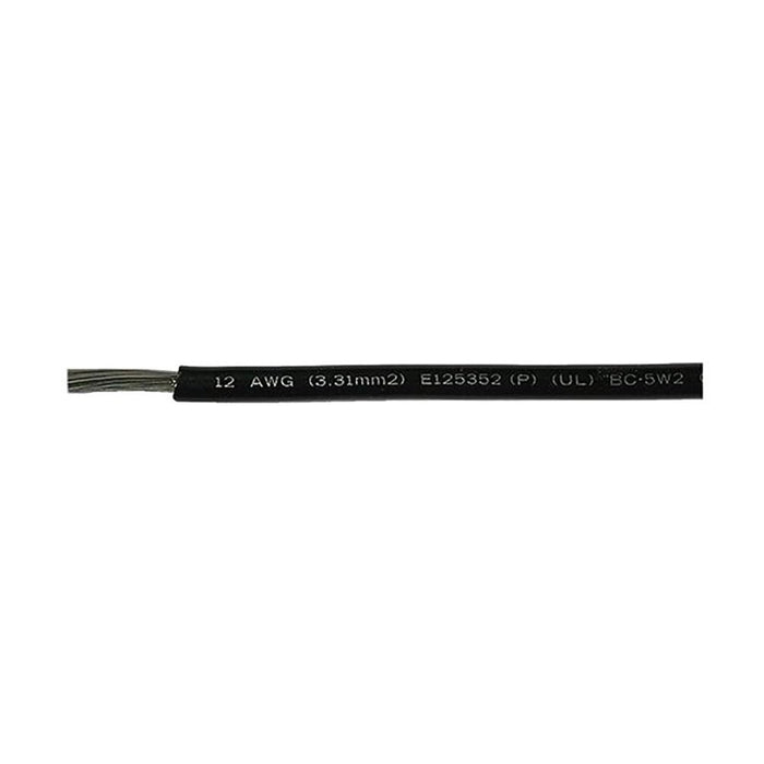 Cobra Wire and Cable A2010T07100FT Primary Tinned Copper Wire, 10 AWG, 100', Black