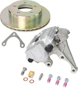Dexter K71-810-00 UFP Zinc+ Ventilated Rotor With Aluminum Caliper Kit